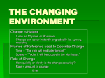 Environmental Change