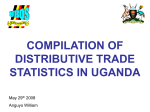 compilation of distributive trade statistics in uganda