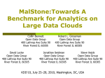 MalStone:Towards A Benchmark for Analytics on Large Data Clouds