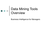 Overview of Data Mining Methods (MS PPT)