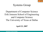 5)Systems-Presentation-UTD-APR23