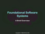 Foundational Software Systems