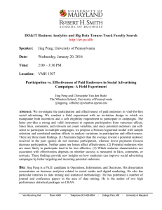 DO&amp;IT Business Analytics and Big Data Tenure-Track Faculty Search  Speaker: