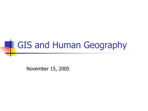 GIS and Society: A Critical Assessment