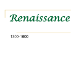 Renaissance and Reformation