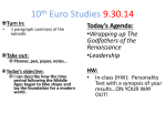 10th Euro Studies 9.29.14