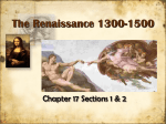 The Renaissance 1300-1500