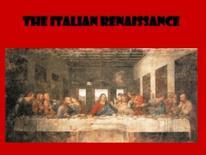 The Renaissance PowerPoint