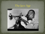 The Jazz Age PPT with Textbook Reading