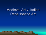 Medieval Art v. Italian Renaissance Art