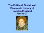 The Political, Social and Economic History of London