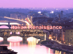 Italian Renaissance