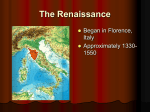 The Renaissance - Copley