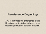 Renaissance: Beginnings