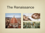 Unit II Renaissance