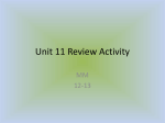 Unit 11 Review Activity 12-13