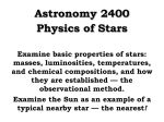 binary stars instructor notes