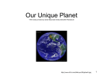 Our_Unique_Planet
