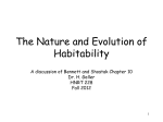 Habitability
