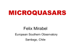 MICROQUASARS - Osservatorio Astronomico di Roma-INAF