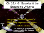 Ch. 26.5: The Expanding Universe