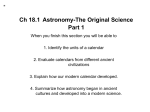 Ch 18.1 Astronomy-The Original Science