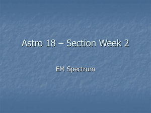 Astro 18 – Section Week 2
