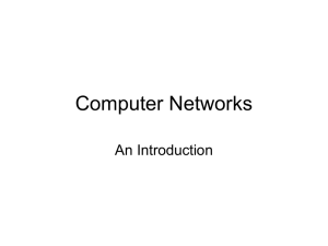 Computer Networks - Career Center Construction Technology