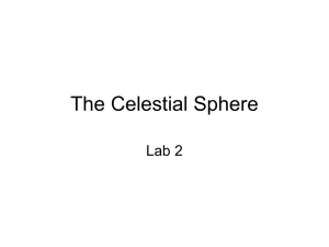The Celestial Sphere - George Mason University