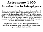 ASTR5500 - Saint Mary's University | Astronomy & Physics