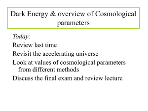 PowerPoint Presentation - The Origin of the Universe