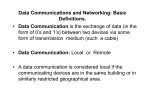 Data Communications and Networking