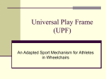 Universal Play Frame (UPF) - California Polytechnic State
