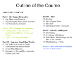 Outline of the Course - UH Institute for Astronomy