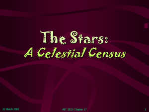 Stellar Census