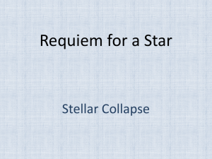Requiem for a Star