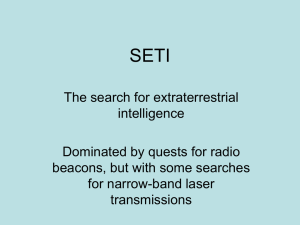 Why SETI will Fail