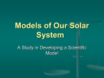 Models of Our Solar System