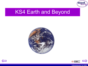 Earth and Beyond - Swinton Community School