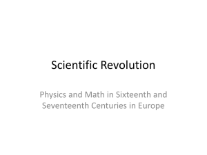 Scientific Revolution