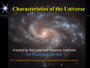 Stars and Galaxies - Lunar and Planetary Institute
