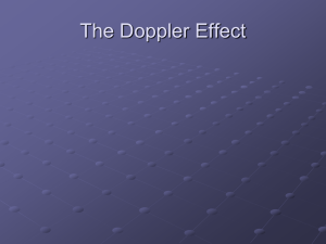 The Doppler Effect