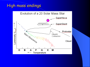 1. Neutron stars 2. Black holes