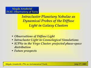 Stellar populations in the intergalactic space (invited talk)
