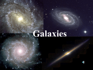 Galaxies (Professor Powerpoint)