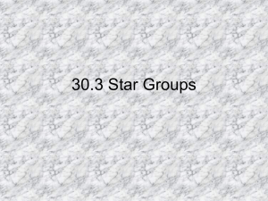 Chapter 30.3 Star Groups