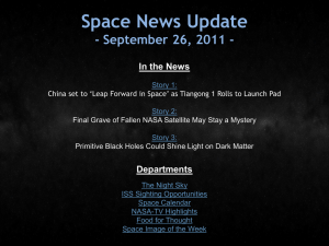 ISS Sighting Opportunities