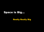 Space is Big…