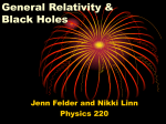 General Relativity & Black Holes