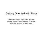 Getting Oriented with Maps